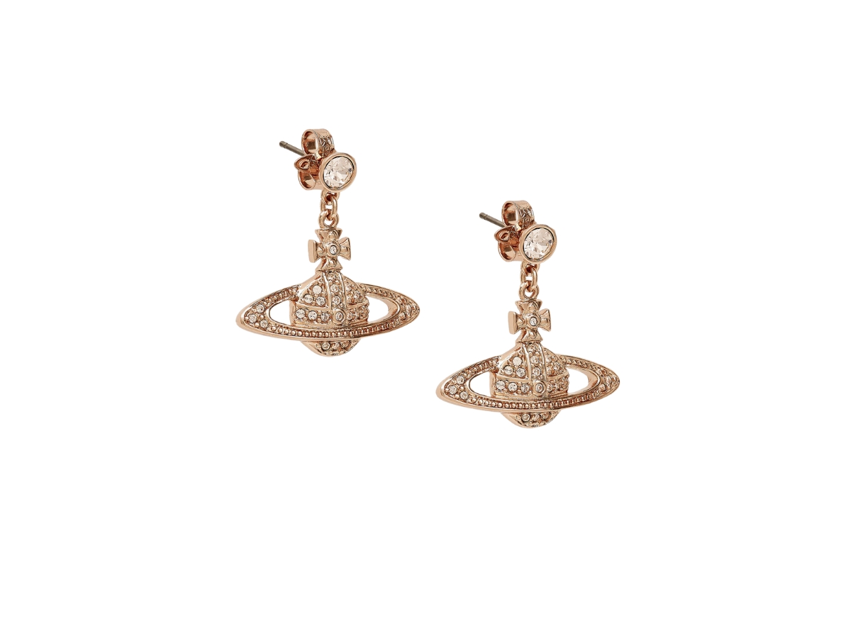 アクセサリーその他 Mini Bas Relief Earrings Vivienne Westwood Mini bas Relief Earrings Silver Accessory