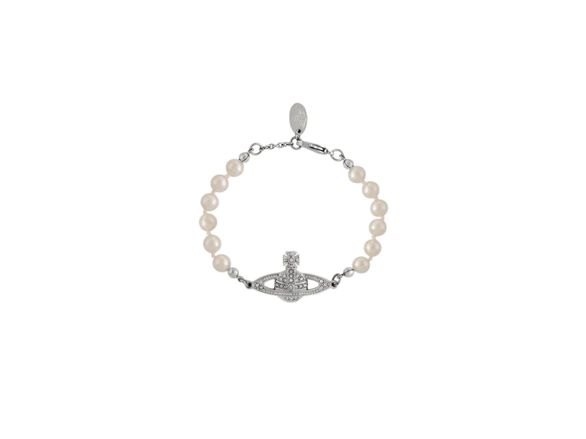 Vivienne Westwood Mini Chain Bracelet Silver