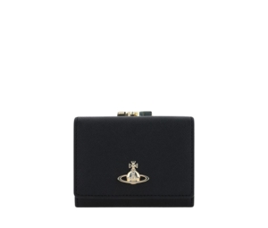Buy Vivienne Westwood Nappa leather Wallet Black at Sasom – Authentic and Ready to Ship