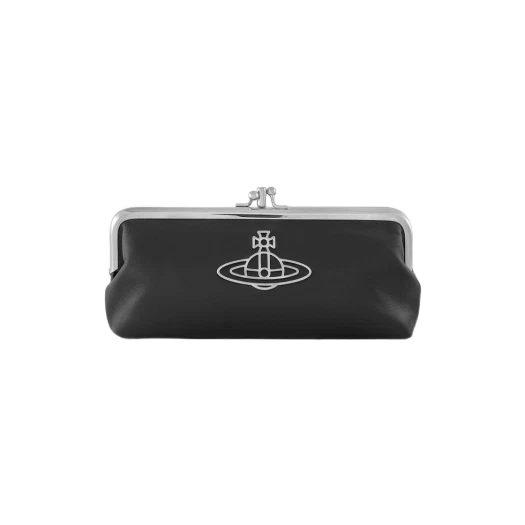 Buy Vivienne Westwood Nappa Thin Line Orb Frame Purse With Chain Black at Sasom – Authentic and Ready to Ship
