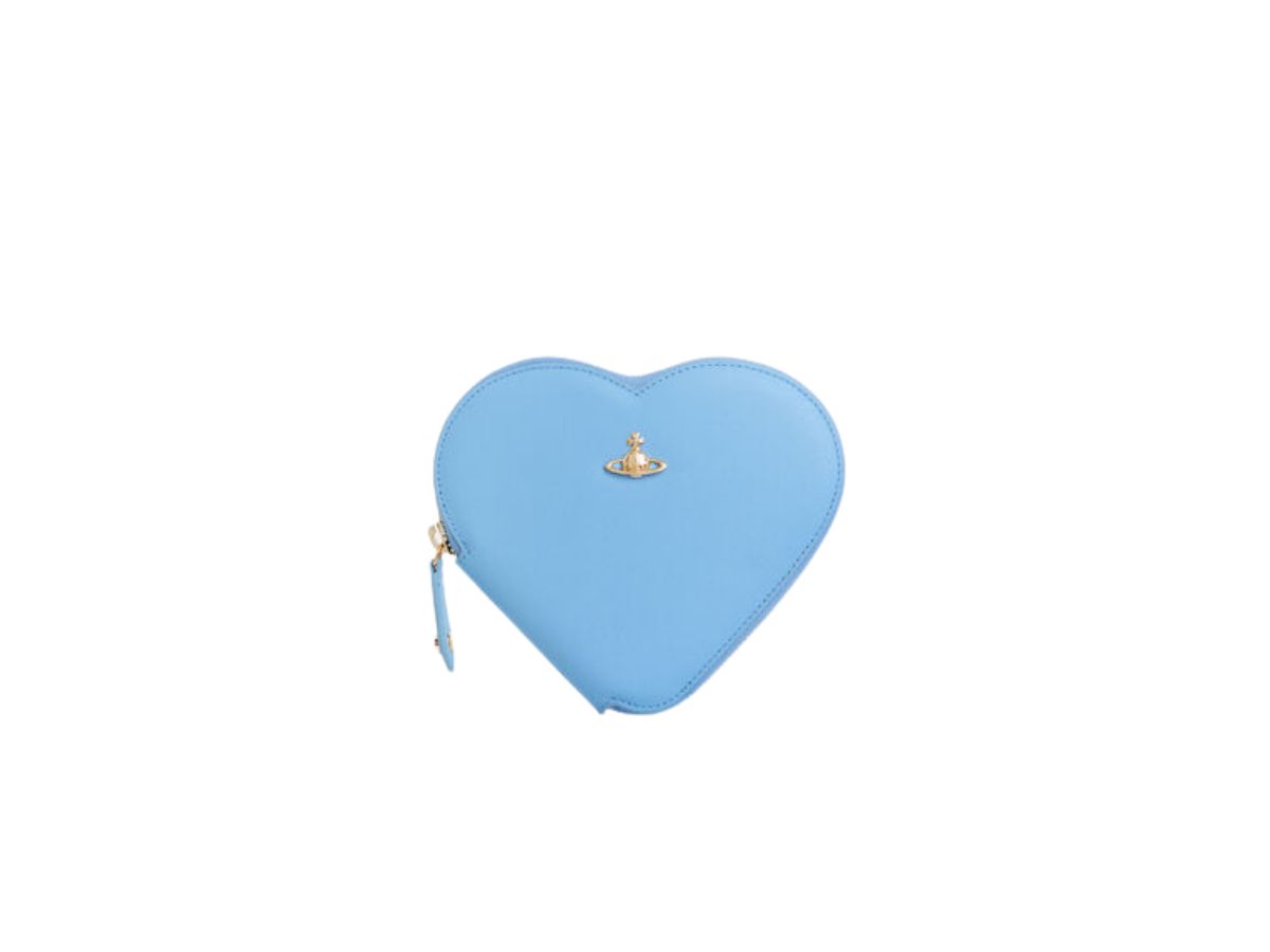 Vivienne Westwood New Heart Crossbody In Saffiano Finish