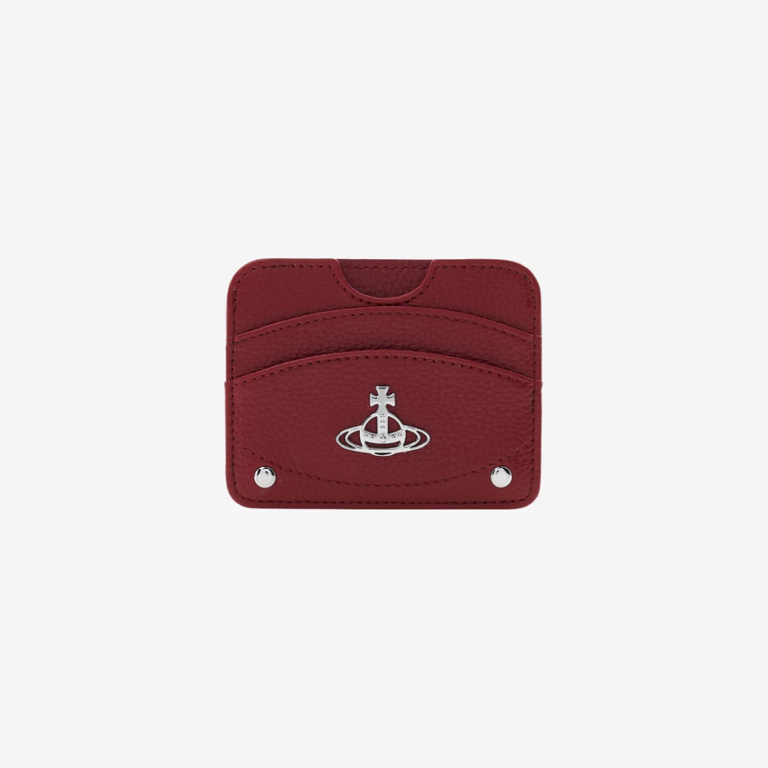 SASOM | กระเป๋า Vivienne Westwood Re-Vegan Grain Half Moon Card Holder Red  เช็คราคาล่าสุด