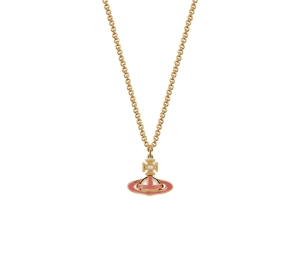 Buy Vivienne Westwood Simonetta Bas Relief Pendant In Gold-Creamrose Pearl-Dark Pink Enamel at Sasom – Authentic and Ready to Ship