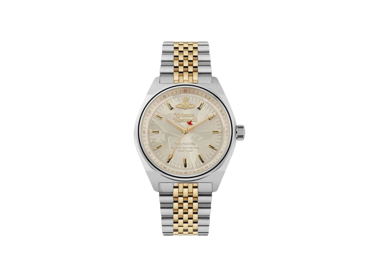Vivienne Westwood The Lady Sydenham Watch In Mixed Metal