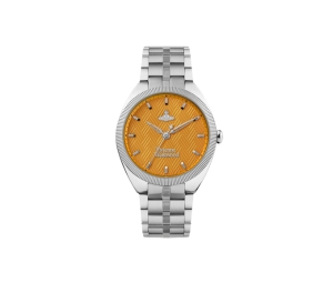 Buy Vivienne Westwood The Mews In Brushed Finish With Silver-Tone Hardware Silver Orange (VV281TNSL) at Sasom – Authentic and Ready to Ship