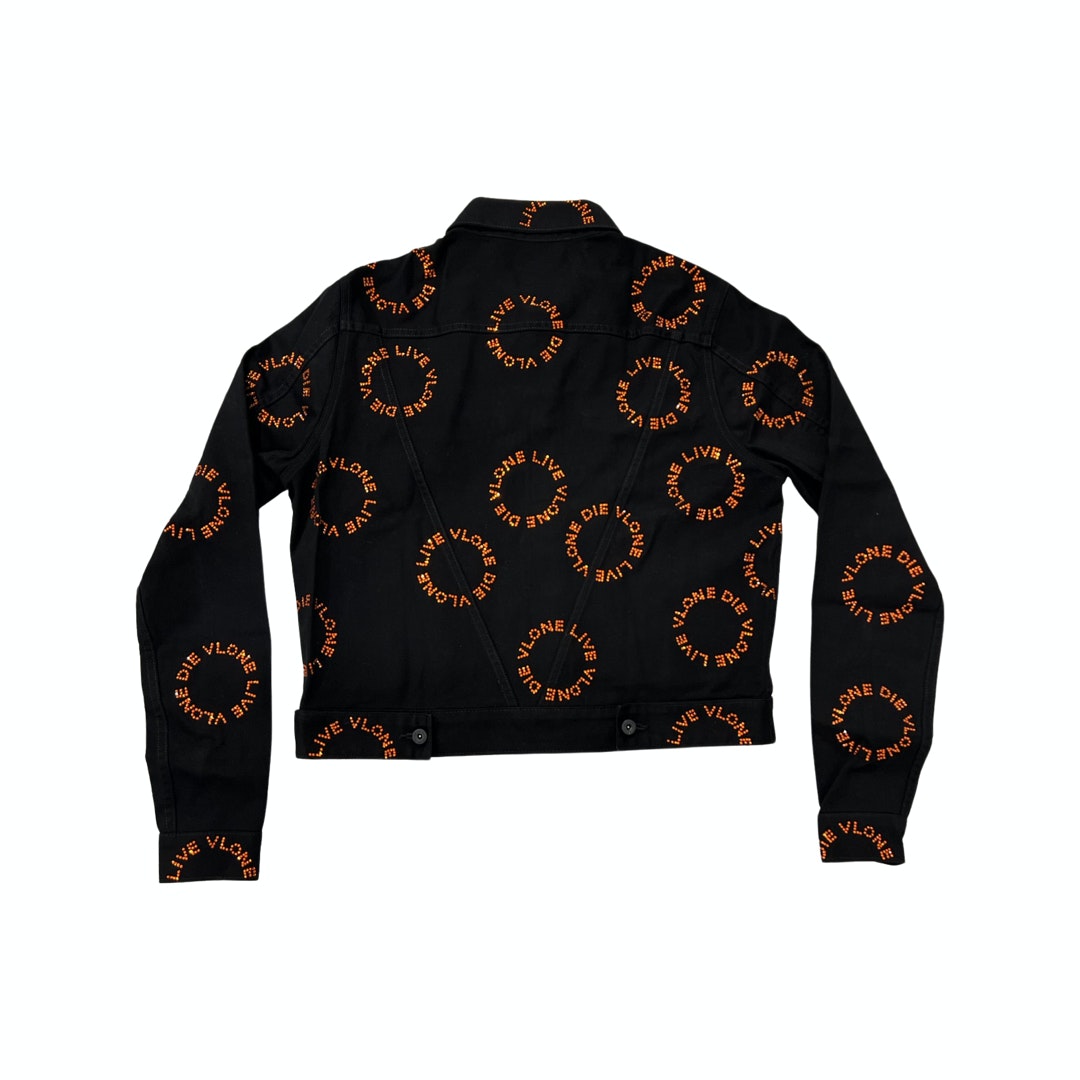 https://d2cva83hdk3bwc.cloudfront.net/vlone-rhinestone-denim-jacket-black-orange-2.jpg