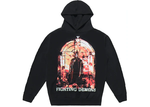 Buy Juice Wrld x Vlone Demon Sweatshirt Black at Sasom – Authentic and Ready to Ship