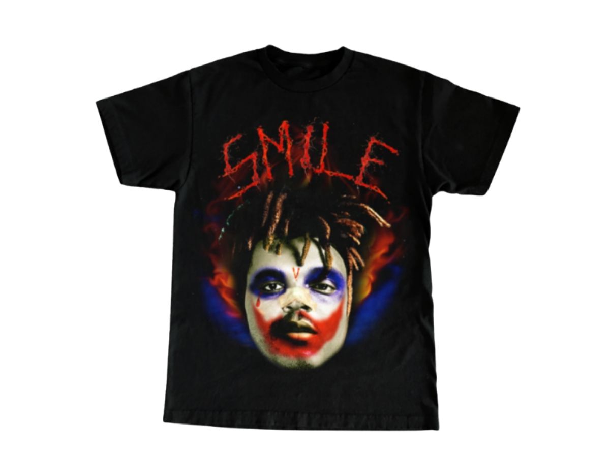 Juice Wrld x XO x Vlone Joker スウェット パーカー ブラック Buy Juice Wrld X XO X Vlone Joker Hoodie Black SASOM New