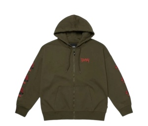 Buy Vans Record Hoodie x Okeh Fire Olive at Sasom – Authentic and Ready to Ship