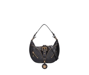Buy Versace Repeat Mini Hobo Bag Black at Sasom – Authentic and Ready to Ship