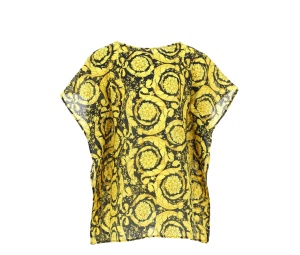 Buy Versace Baroque-print Swim Robe Yellow at Sasom – Authentic and Ready to Ship
