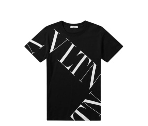 Buy Valentino Macro-Grid T-Shirt Black at Sasom – Authentic and Ready to Ship