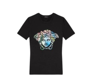 Buy Versace Medusa Head Studded T-Shirt Black at Sasom – Authentic and Ready to Ship