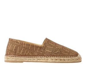 Buy Versace Allover Espadrilles Brown (W) at Sasom – Authentic and Ready to Ship