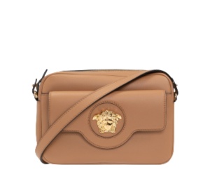 Buy Versace La Medusa Shoulder Bag Beige at Sasom – Authentic and Ready to Ship
