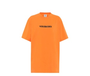 Buy Vetements Oversized Logo T-shirt Orange at Sasom – Authentic and Ready to Ship