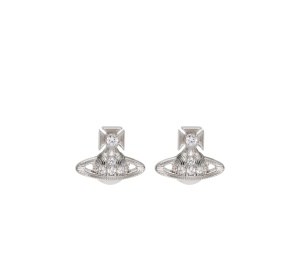 Buy Vivienne Westwood Bas Relief Chloris Earrings Silver at Sasom – Authentic and Ready to Ship