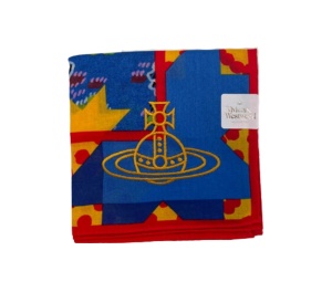 Buy Vivienne Westwood Handkerchief Red Blue at Sasom – Authentic and Ready to Ship