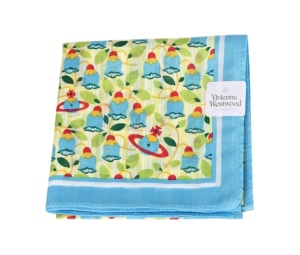 Buy Vivienne Westwood Handkerchief Saxophone Floral Pattern at Sasom – Authentic and Ready to Ship