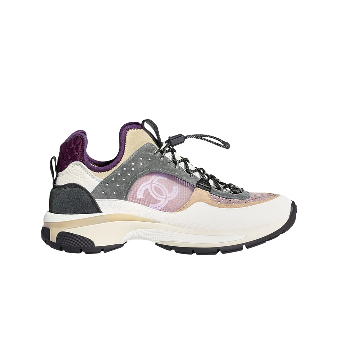 Purple clearance chanel sneakers