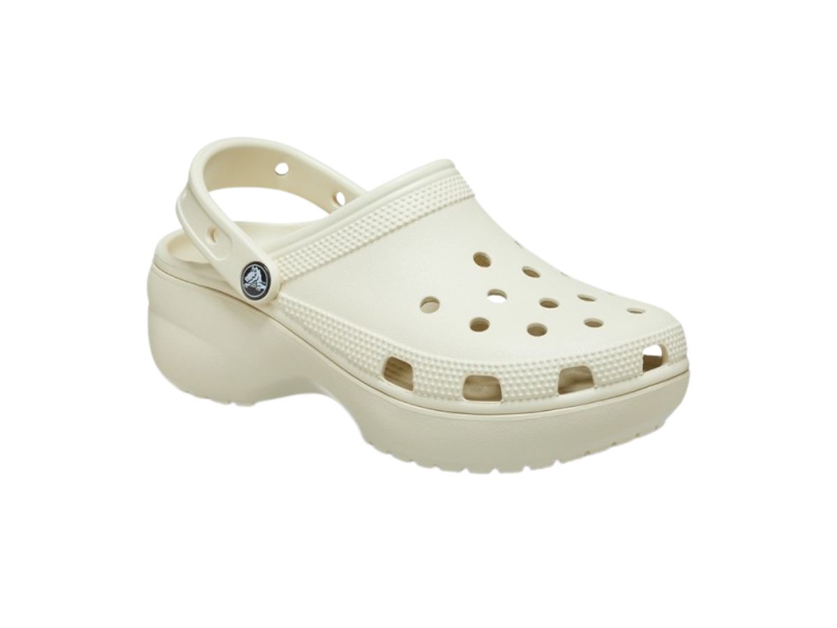 SASOM | shoes Crocs Classic Platform Clog Bone (W) Check the latest ...