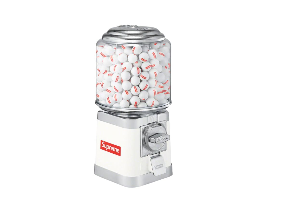 Supreme Beaver Gumball Machine White Shop Authentic at SASOM