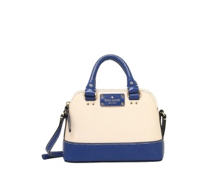 Buy Katespade Wellesley Mini Rachelle Blue Ivory at Sasom – Authentic and Ready to Ship