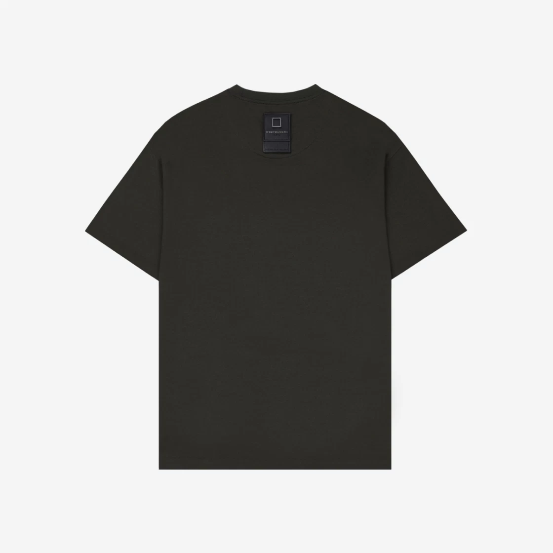 【WOOYOUNGMI】 White Back Logo T-Shirt Black - 22FW Buy Wooyoungmi Black Back Logo T-Shirt White - 21FW | SASOM