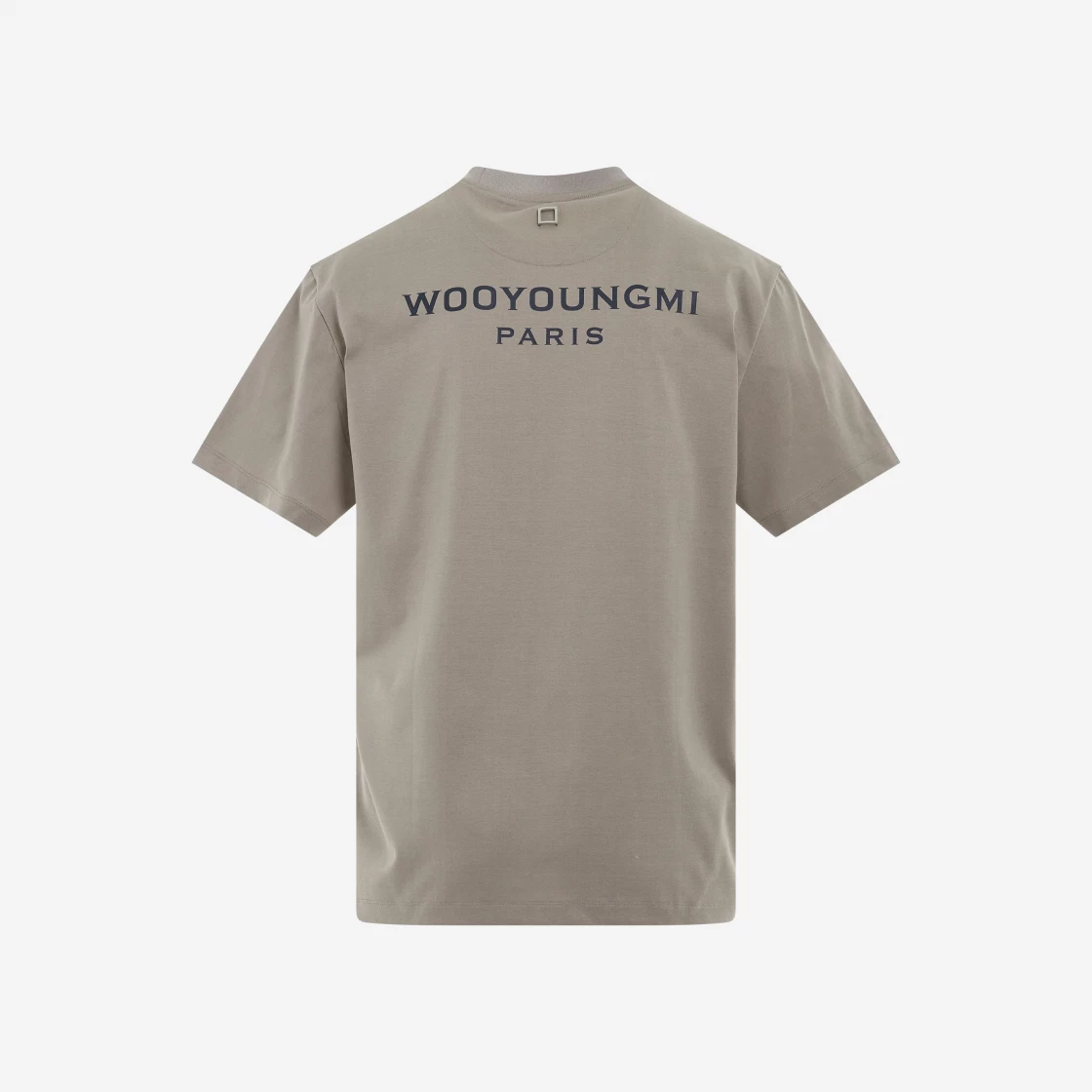 【Wooyoungmi】Tシャツ Cotton Back Logo T-shirt / 追跡付 Wooyoungmi】Tシャツ Cotton Back Logo T-shirt / 追跡付