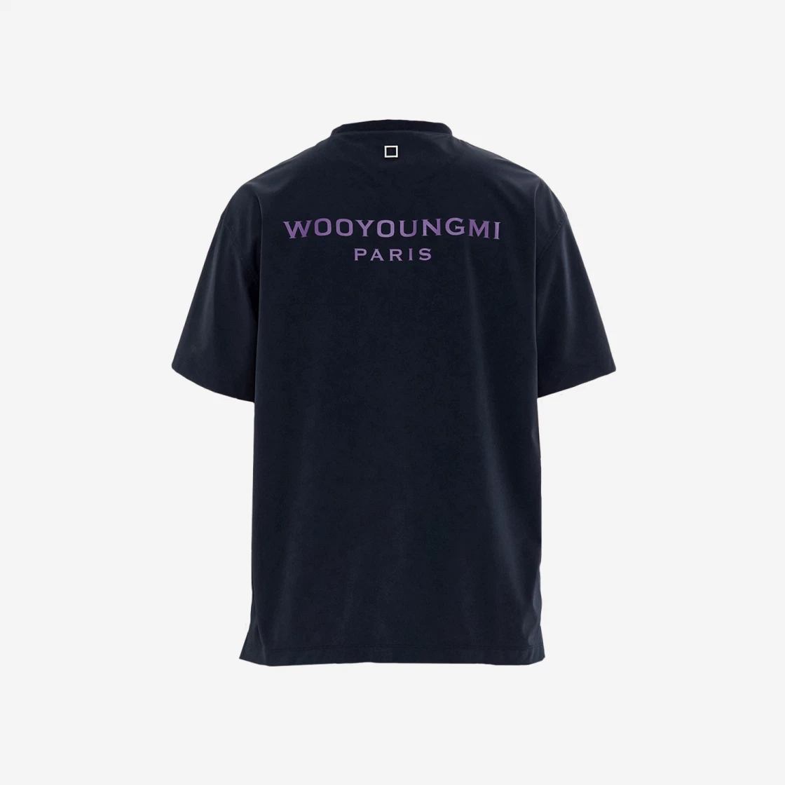 【WOOYOUNGMI】 Feather Back Logo T-Shirt Black - 23SS Wooyoungmi Butterfly Back Logo T-shirt Black - 23SS