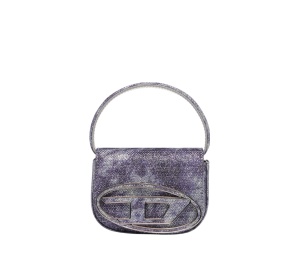Buy Diesel 1DR Xs Iconic Mini Bag In Shimmer Fabric Blue at Sasom – Authentic and Ready to Ship