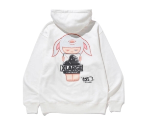 Buy XLARGE x Alex Face Hoodie White at Sasom – Authentic and Ready to Ship