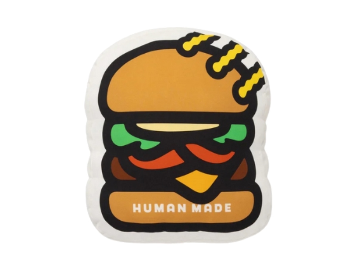 Human Made X HM Shake Shack Burger Cushion Beige | ของแท้