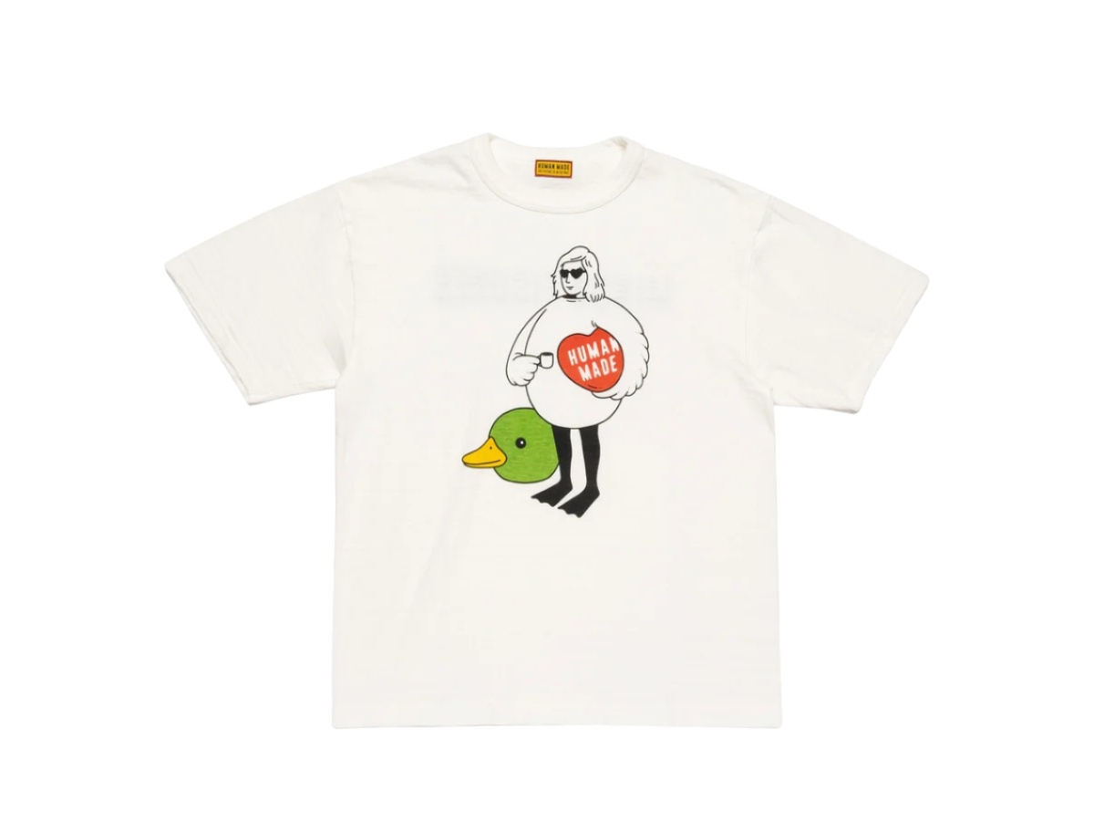 Human Made x Minor Figures Graphic T-Shirt White | ของแท้