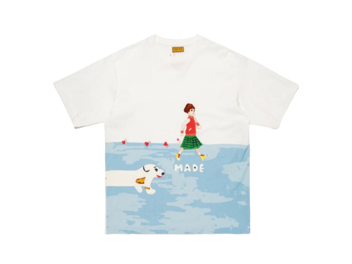 Human Made Keiko Sootome T-Shirt Side B White | ของแท้