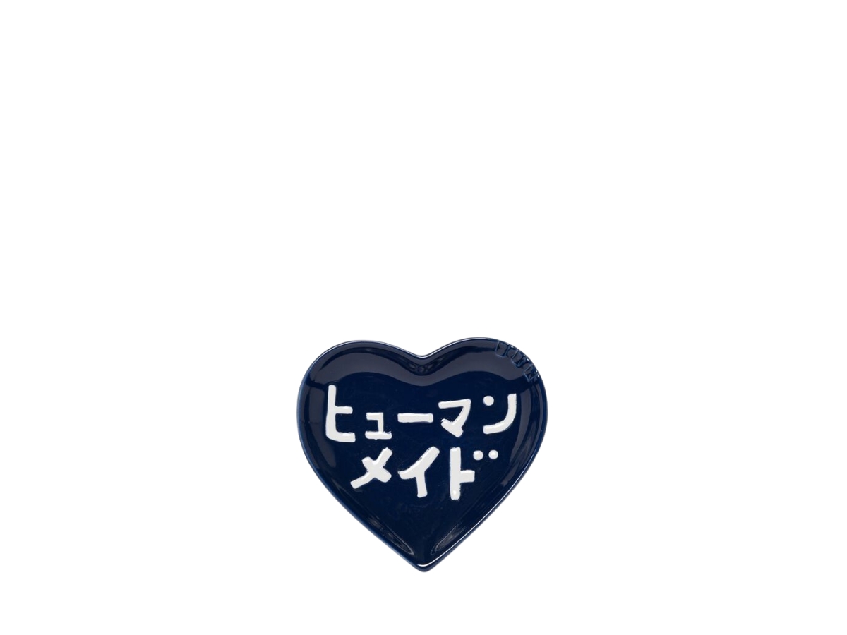Buy Human Made Keiko Sootome Heart Ceramic Tray Navy at Sasom – Authentic and Ready to Ship