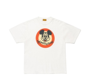 Buy Human Made Mickey Mouse Club Graphic T-Shirt White at Sasom – Authentic and Ready to Ship