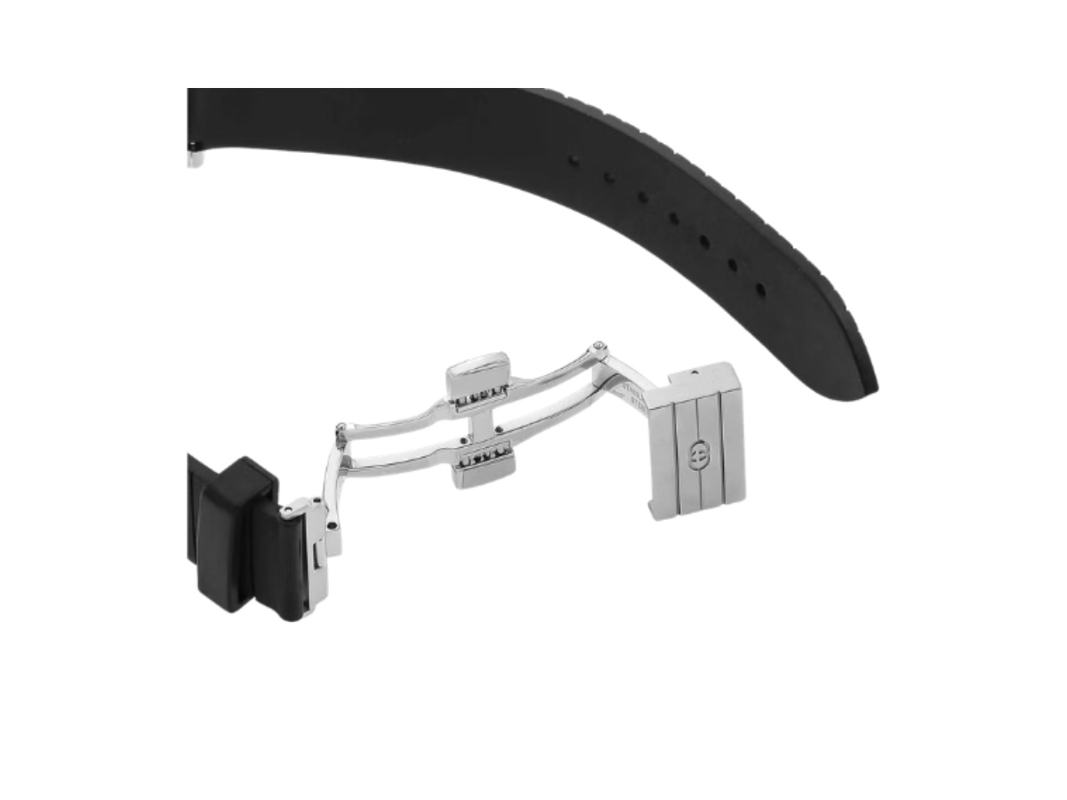 Gucci Gucci Grip Dial Watch Rubber Strap Black - view 4