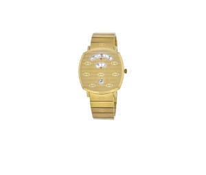 Buy Gucci Grip Quartz Yellow Gold dial Gold Steel Strap Gold at Sasom – Authentic and Ready to Ship
