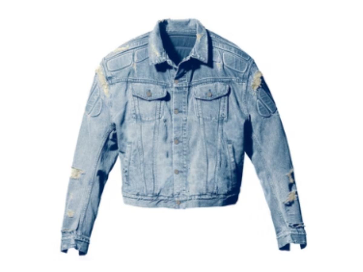 22AW Balenciag Padded Denim Shirt サイズXS バレンシアガ - BALENCIAGA | Japanese Indigo Padded Shirt