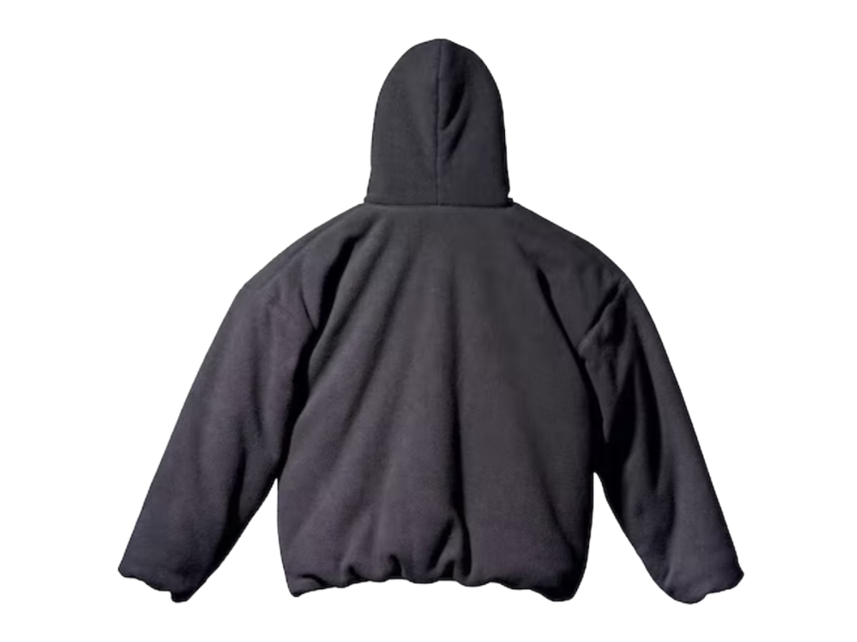 SASOM | apparel Yeezy Gap Polar Fleece Padded Hoodie Black Check the latest  price now!