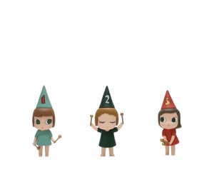 Buy YOSHITOMO NARA [Set of 3] 1 2 3 Drumming Girls at Sasom – Authentic and Ready to Ship