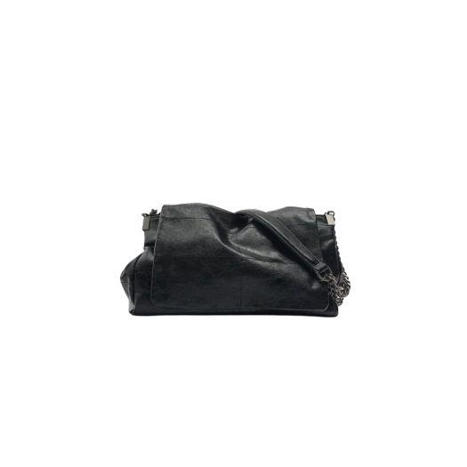 Buy Zara Rock Style Flap Shoulder Bag Black at Sasom – Authentic and Ready to Ship